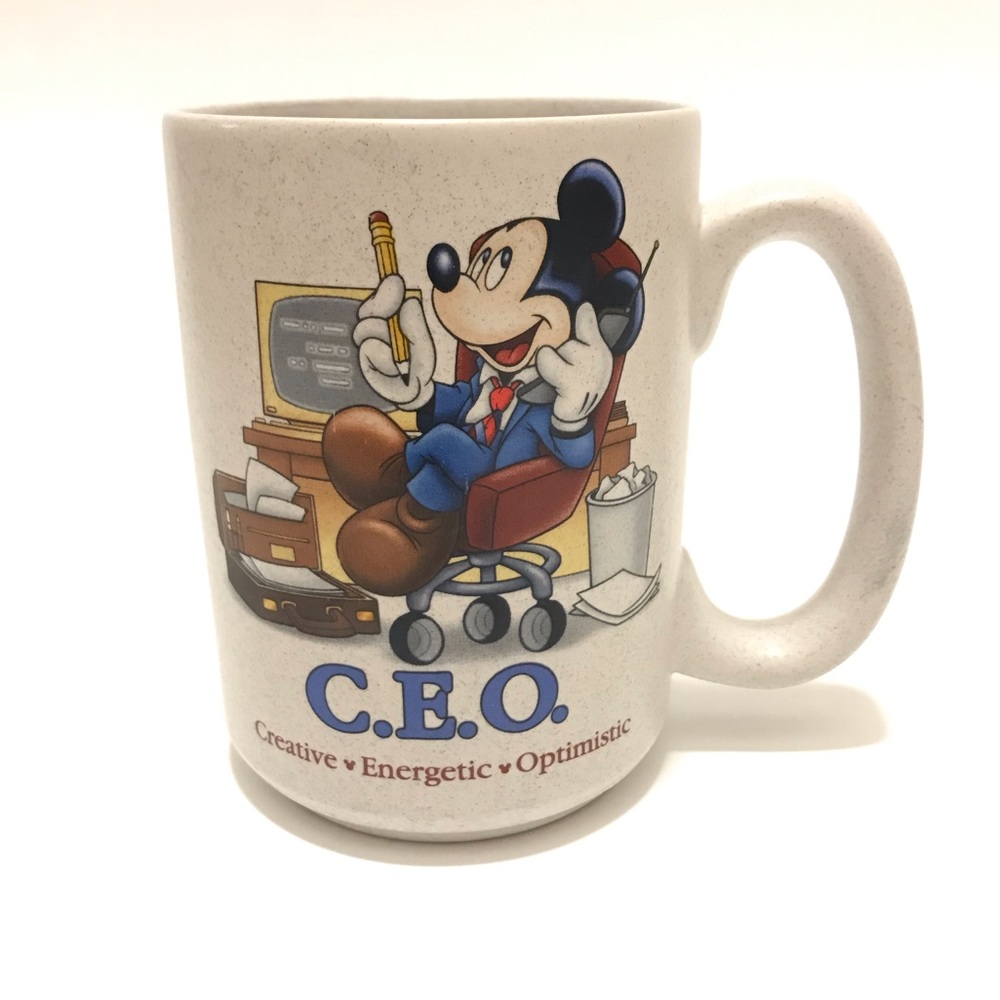 C.E.O. Disney Coffee Mug- Stoneware